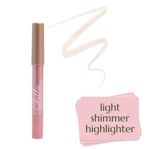 Chella shimmer highlighter Brow & Eye White Smoke Light Shimmer,Dark Shimmer