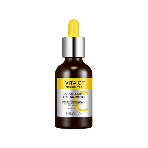 AsiaBeautyMall Missha Vita C Plus Spot Correcting & Firming Ampule Serum White Smoke