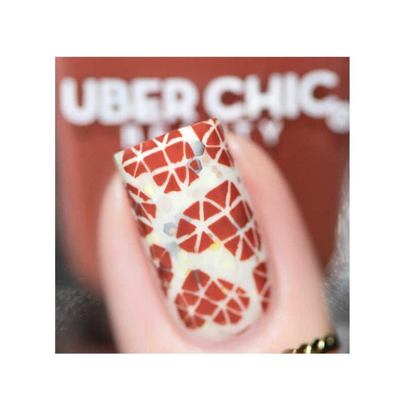 UberChic Beauty You Had Me At Chocolate - Stamping Polish Stamping Polish Gray