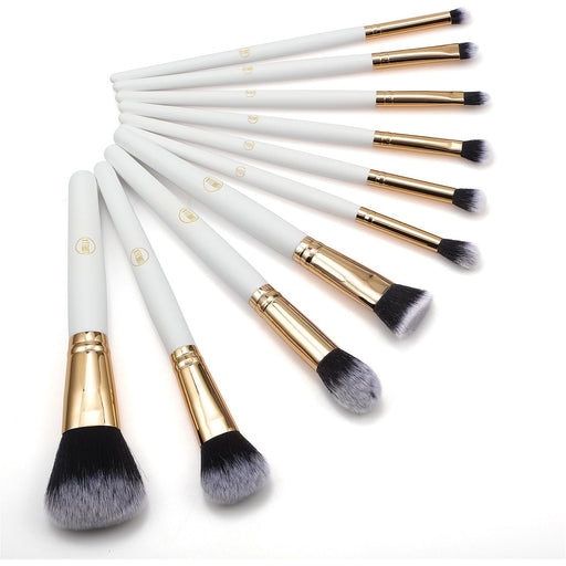 Lurella Cosmetics Gold Rush Brush Set Light Gray