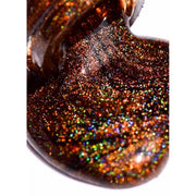 UberChic Beauty Who Spiked The Cocoa? - Holographic Polish Regular Polish Black