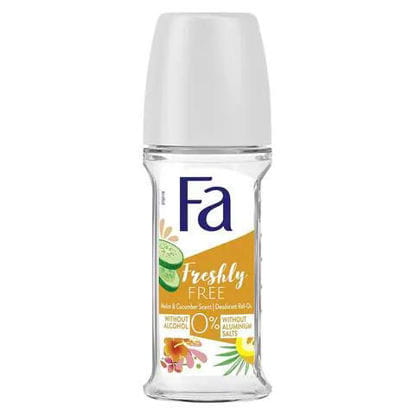 Fa Fa Freshly Free Melon & Cucumber 0% aluminium salt & alcohol 50ml Personal Care Light Gray