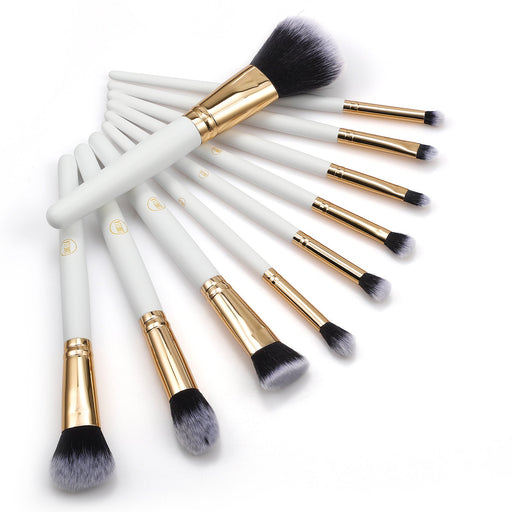 Lurella Cosmetics Gold Rush Brush Set White Smoke