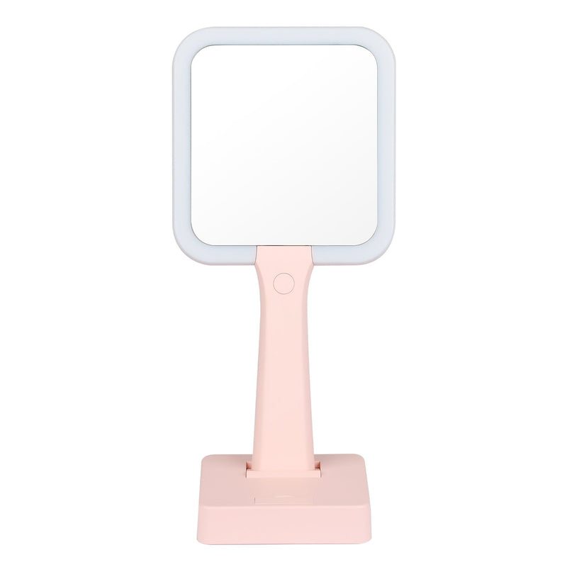 Lurella Cosmetics Chicas Mirror Handheld Mirror Misty Rose White,Black,Pink