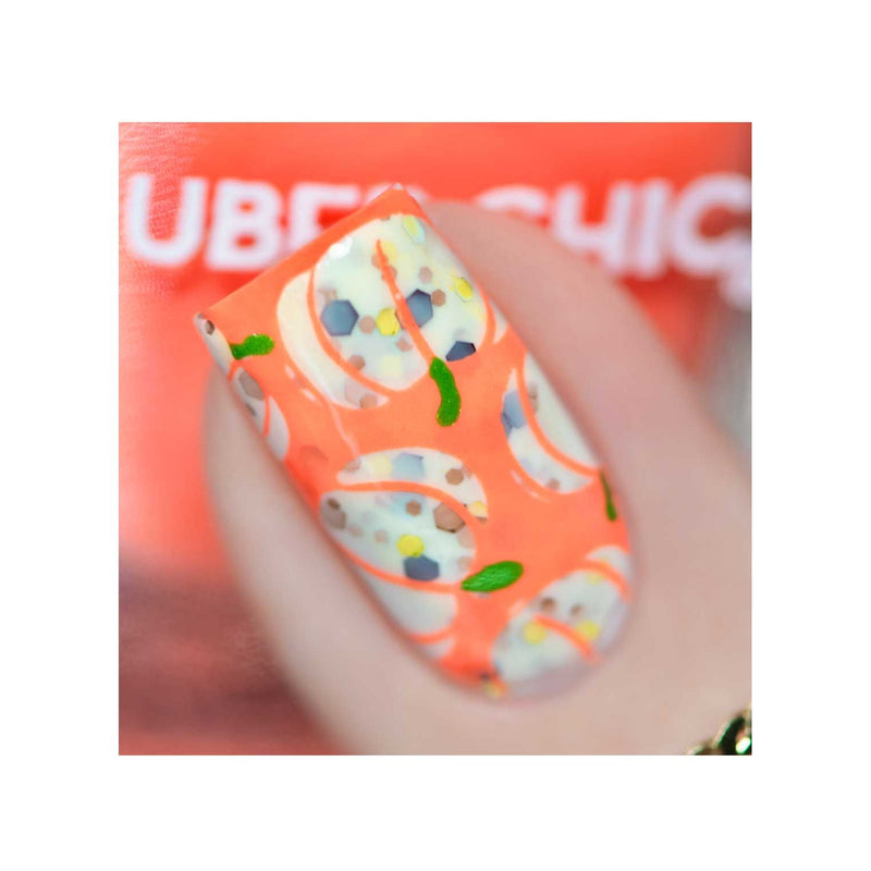 UberChic Beauty Electric Pumpkin - Stamping Polish Stamping Polish Dark Salmon