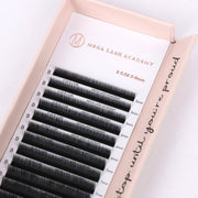 Mega Lash Academy 0.05 Cashmere Ultra Dark Volume Lash Trays Dark Slate Gray B / Mixed 5-9 mm