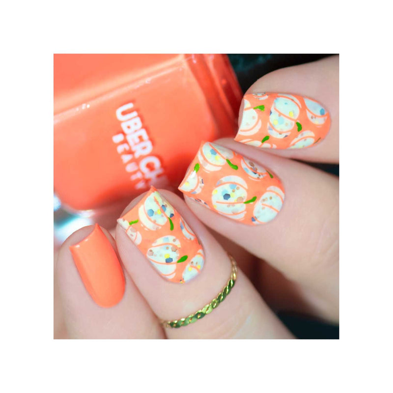 UberChic Beauty Electric Pumpkin - Stamping Polish Stamping Polish Tan
