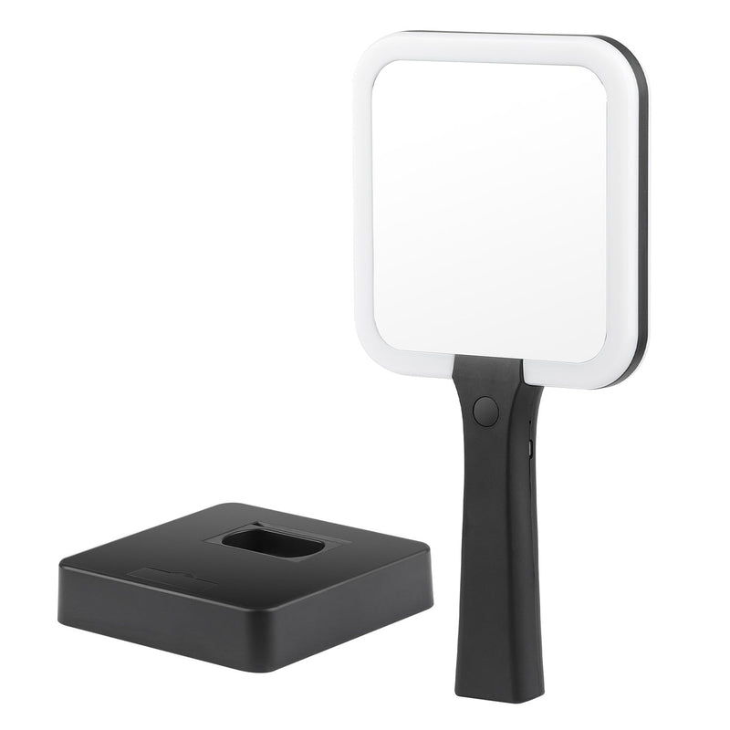 Lurella Cosmetics Chicas Mirror Handheld Mirror White Smoke White,Black,Pink