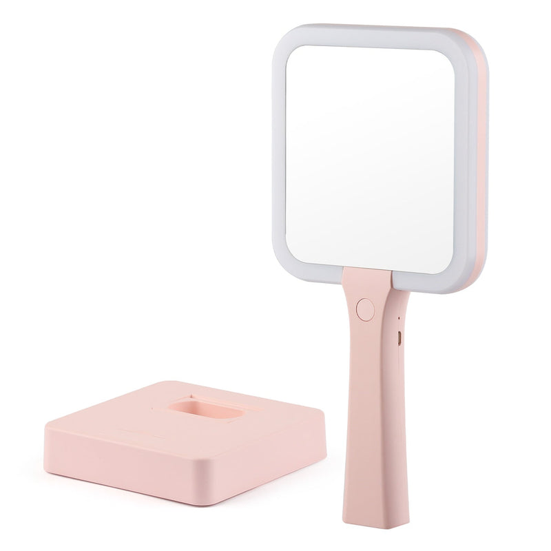 Lurella Cosmetics Chicas Mirror Handheld Mirror Antique White White,Black,Pink
