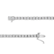 Bids.com .925 Sterling Silver 1.0 Cttw Miracle-Set Diamond Round Faceted Bezel Tennis Bracelet (I-J Color, I3 Clarity) - 7" Bracelets White Smoke 7 / Yellow.Sterling Silver,8 / Yellow.Sterling Silver,8 / Rose.Sterling Silver,7 / Rose.Sterling Silver,8 / White.Sterling Silver,7 / White.Sterling Silver,6 / White.Sterling Silver,6 / Yellow.Sterling Silver,6 / Rose.Sterling Silver,9 / Yellow.Sterling S