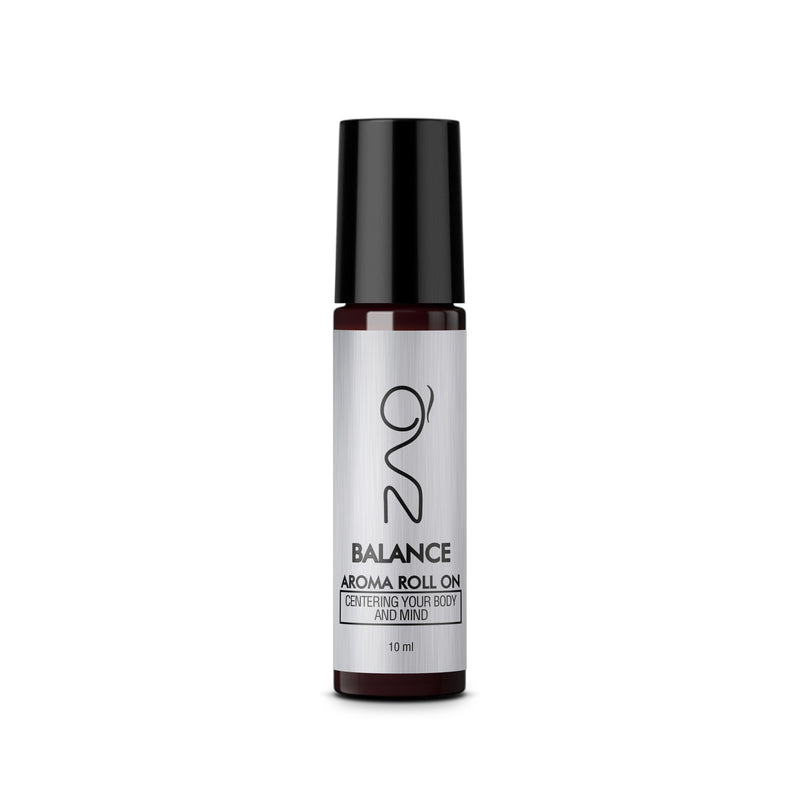 ZAQ Skin & Body ZAQ Balance Aroma Essential Oil Roll On Organic Essential Oils Black 10ML