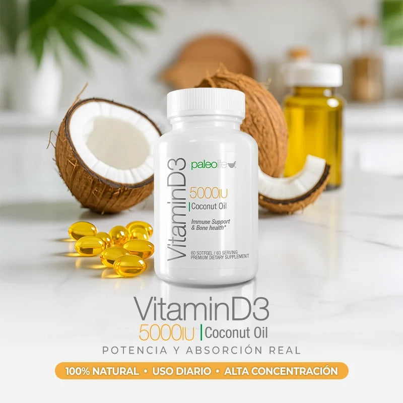 Paleolife Vitamin D3 Restore VITAMIN D3 5000 IU Lavender 1 Pack,3 Pack,6 Pack