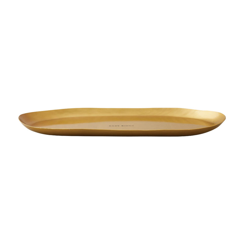 Rosy Rings Gold Statement Botanical Candle Plate Candle Plate Dark Khaki