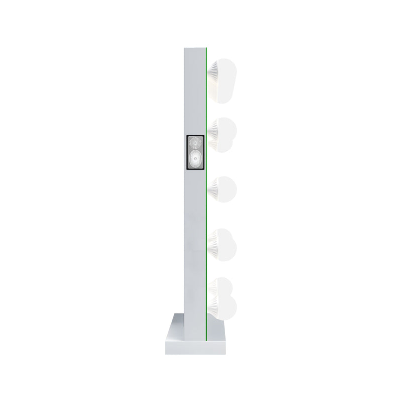 Lurella Cosmetics Radiance Series 15 Bulb Bluetooth Vanity Mirror Vanity Mirror Light Gray