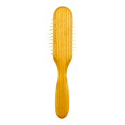 Dural Dural Beech wood rubber cushion hair brush with long wooden pins Hair Brush Goldenrod