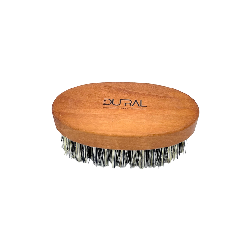 Dural Dural Pear Wood Beard Brush With Pure Tampico Fiber - 7 Rows 90x35mm Beard Brush