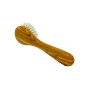 Dural Dural Olive wood face & skin brush with natural goats hair Skin Brush Dark Goldenrod