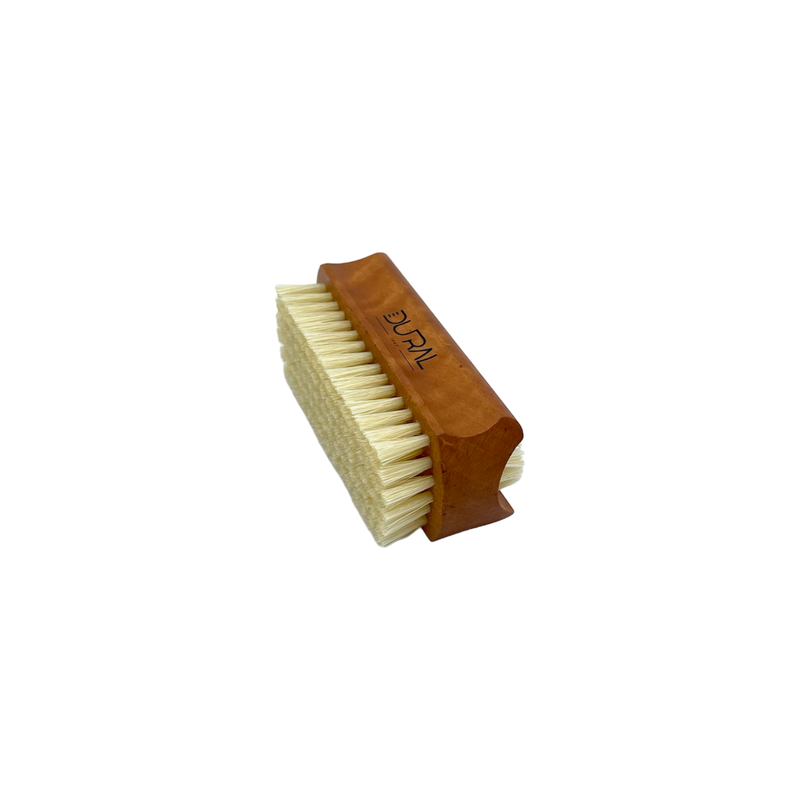 Dural Dural Pear Wood Hand & Nails Brush With Pure Natural Bristles - 4/6 Rows Nail Brush Sienna