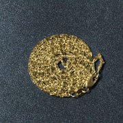 Bids.com Diamond Cut Fancy Links Pendant Chain in 14k Yellow Gold (1.5mm) Necklaces Dark Slate Gray 18 / Yellow Gold,20 / Yellow Gold,22 / Yellow Gold