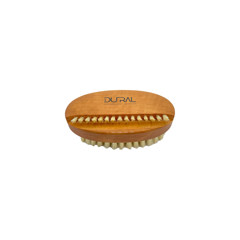 Dural Dural Pear Wood Hand & Nail Brush With Pure Light Natural Bristles Nail Brush Chocolate