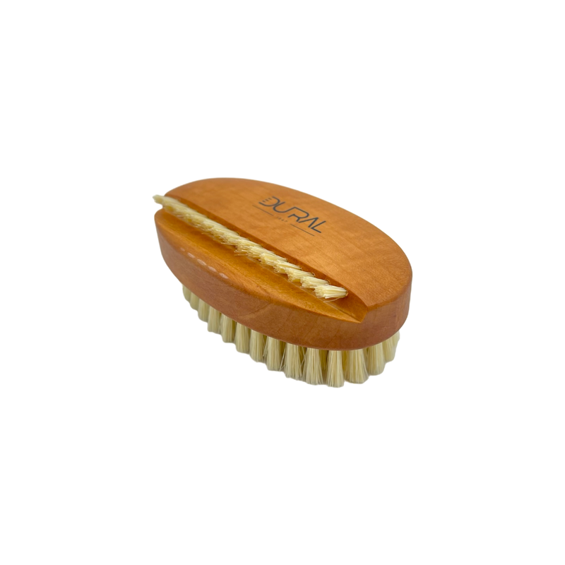 Dural Dural Pear Wood Hand & Nail Brush With Pure Light Natural Bristles Nail Brush Sienna