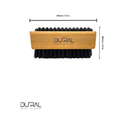 Dural Dural Beech wood hand & nail brush with black natural bristles - 4/6 rows Nail Brush Black