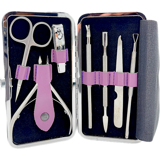 Dural Dural Manicure Pedicure Kit Purple SE-202 3oz Manicure Pedicure Kit Black