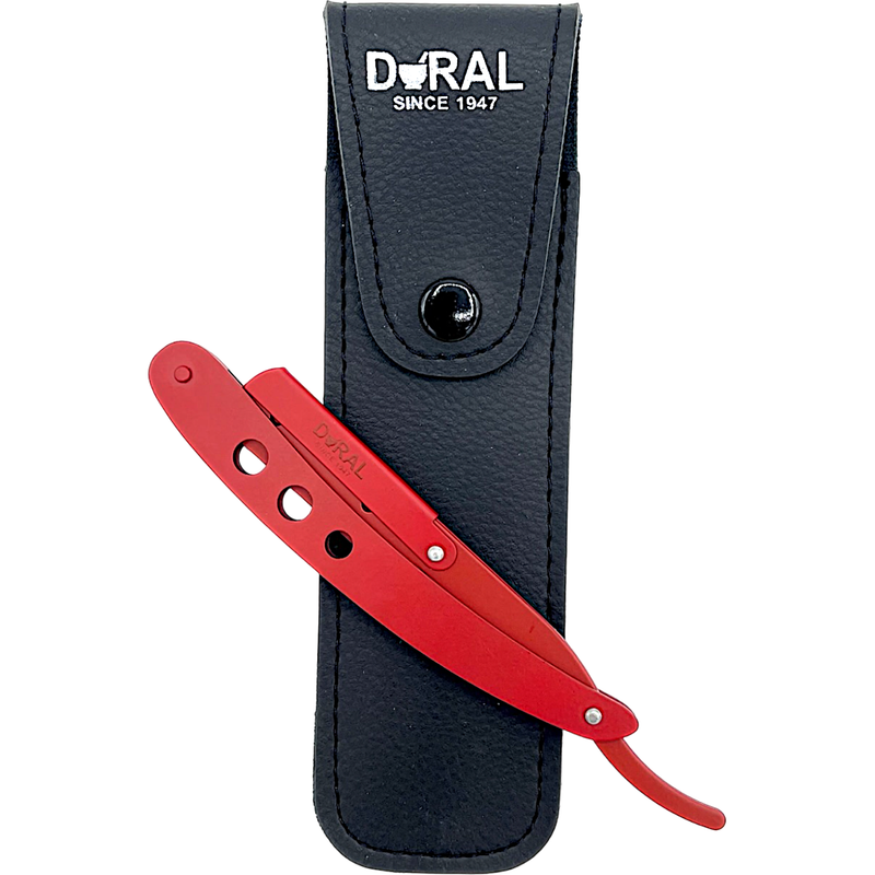 Dural Dural Red Shavette Razor - Model: Harlow SE-063 3oz Shavette Razor Dark Slate Gray