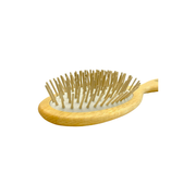 Dural Dural Beech wood rubber cushion hair brush with wooden pins Hair Brush Dark Khaki
