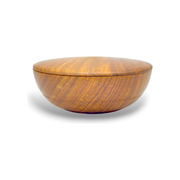 Simpsons Simpsons Large Wooden Soap Bowl with Shaving Soap Shaving Soap Bowl Rosy Brown