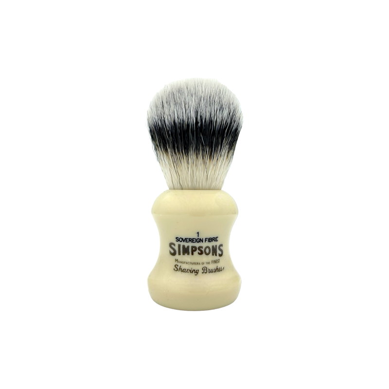 Simpsons Simpson Eagle 1 Sovereign Grade Synthetic Fibre Shaving Brush Shaving Brush Tan