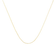 Bids.com Solid 10K Yellow Gold 0.5mm Slim and Dainty Unisex 18" Rope Chain Necklace Necklaces White Smoke Yellow.Gold / 18,Yellow.Gold / 16,Yellow.Gold / 20
