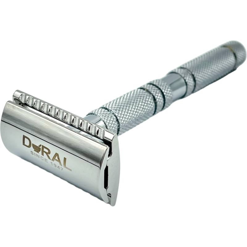 Dural Dural Holmer Double Edge Safety Razor + Pouch 6oz Safety Razor Gray