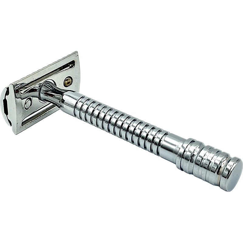 Dural Dural Grove Double Edge Safety Razor + Pounch 6oz Safety Razor Gray