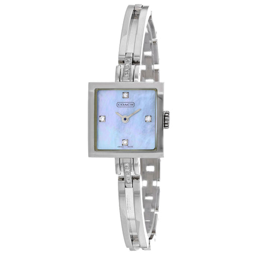 Bids.com Coach Women's Mother of Pearl Quartz Watches White Smoke