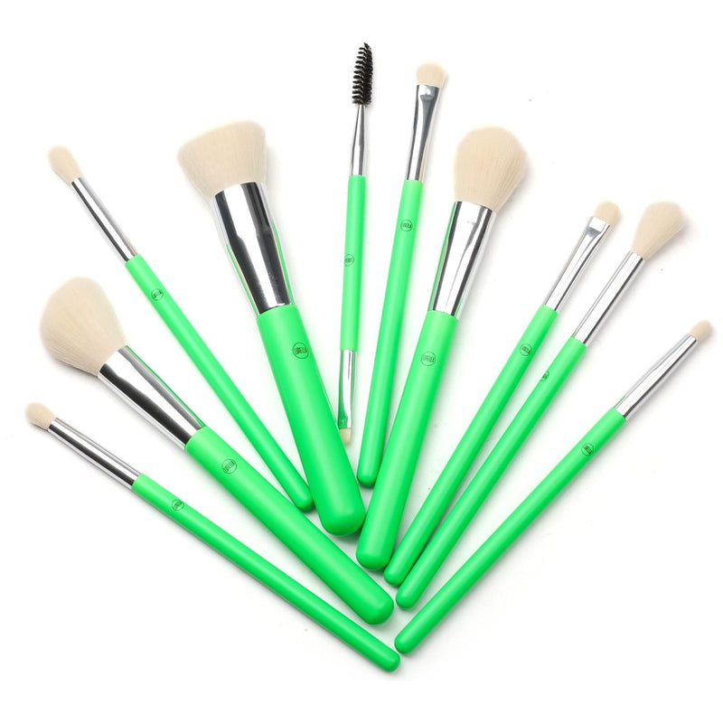 Lurella Cosmetics Neon Brush Sets Light Gray Cyan,Acid,Caution,Magenta,Uranium,Phoenix