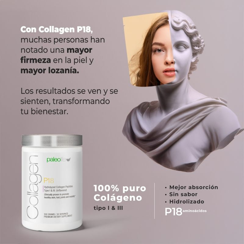 Paleolife Collagen P18 collagenp18 Dark Gray 1 Pack,3 Pack,6 Pack