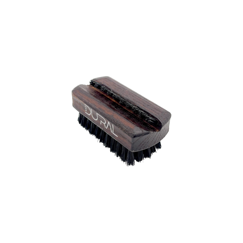 Dural Dural Thermo Ash Wood Travel Size Nail Brush with Black Natural Bristles 58 mm Nail Brush