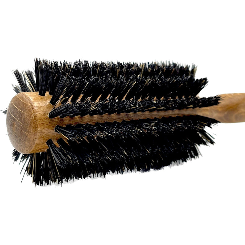 Dural Dural Hair Brush 14 Rows Wood Pure Wild Boar Bristles Hair Brush Black