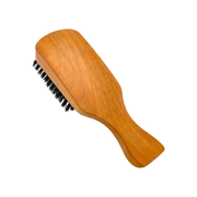 Dural Dural Pear Wood Men's Brush With Wild Boar Bristles Men's Hair Brush Chocolate
