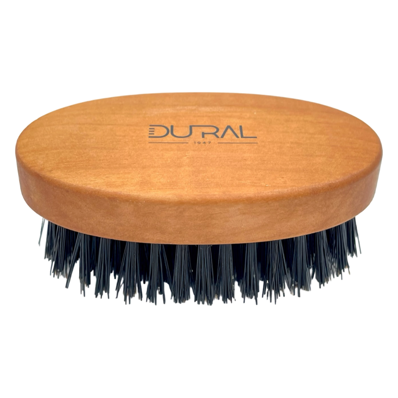 Dural Dural Pear wood beard brush with wild boar bristles Beard Brush Sandy Brown