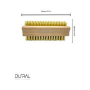Dural Dural plain Beech wood hand/nails brush with Tampico fiber -4/6 rows Hand/Nails Brush Dark Khaki