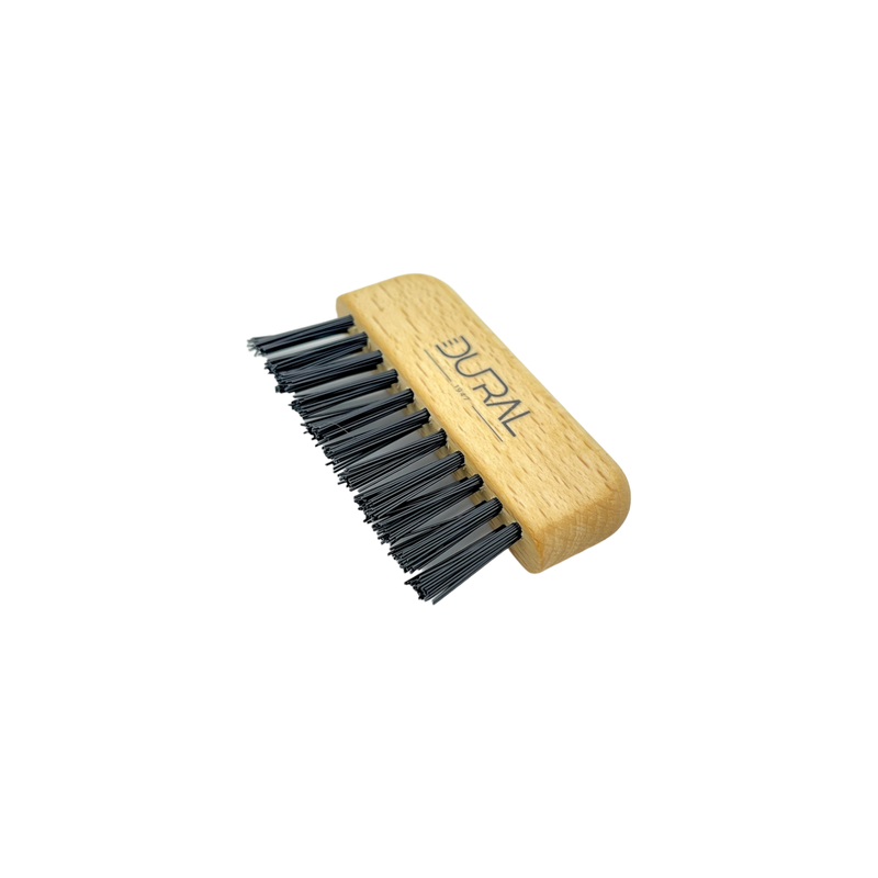 Dural Dural Beech Wood Brush & Comb Cleaner With Nylon Bristles Brush & Comb Cleaner Dark Khaki