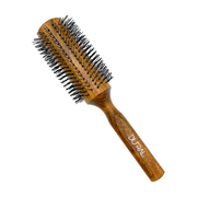 Dural Dural Beech wood round-styler hair brush with nylon pins - 16 rows Hair Brush Sienna