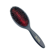 Dural Dural Beech wood rubber cushion hair brush with boar bristles and nylon Hair Brush Dark Slate Gray