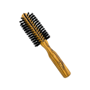 Dural Dural Olive wood half-round hair brush with boar bristles - 7 rows Hair Brush Sienna