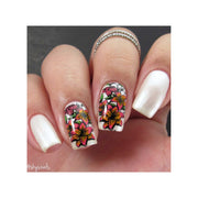 UberChic Beauty Flourishing Paradise Stamping Plate Rosy Brown