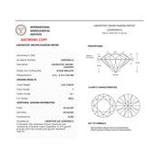 Bids.com IGI Certified 14K White Gold 5.00 Cttw Round Brilliant-Cut Lab Grown Diamond Classic 4-Prong Stud Earrings with Screw Backs (F-G Color, SI1 Clarity) Earrings White Smoke White.Gold / 5