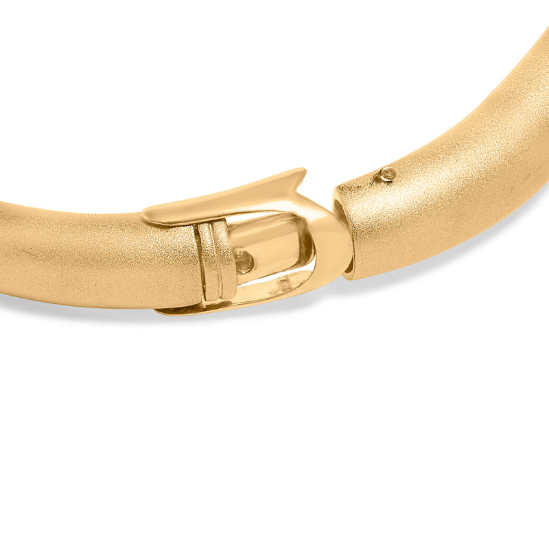 Bids.com 18K Gold 6.00 Cttw Diamond Graduating Dome Bangle Bracelet (G-H Color, VS2-SI1 Clarity) Bracelets White Smoke YellowWhite.Gold / 7.75