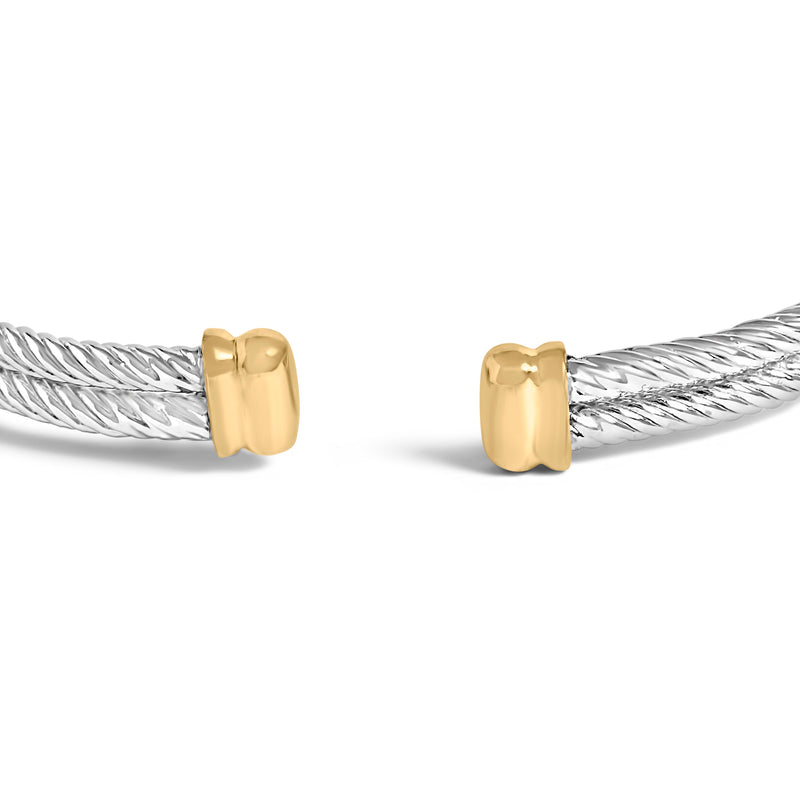 Bids.com 18K Yellow Gold Plated .925 Sterling Silver Diamond Accent Dragonfly Medallion Bangle Bracelet (I-J Color, SI1-SI2 Clarity) - 7.75 Inches Bracelets White Smoke YellowWhite.Sterling Silver / 7.75